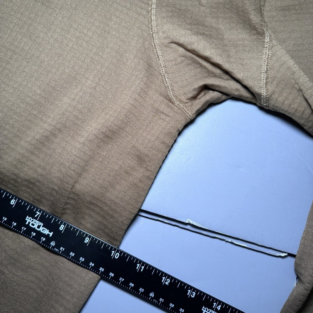 Beyond Clothing Base Layer Pants Mens L Large Brown Grid Thermal Tactical USA - Picture 6 of 9